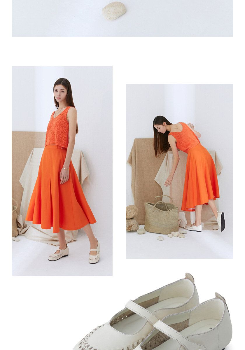 [에코에] 소가죽 위빙 컴포트화