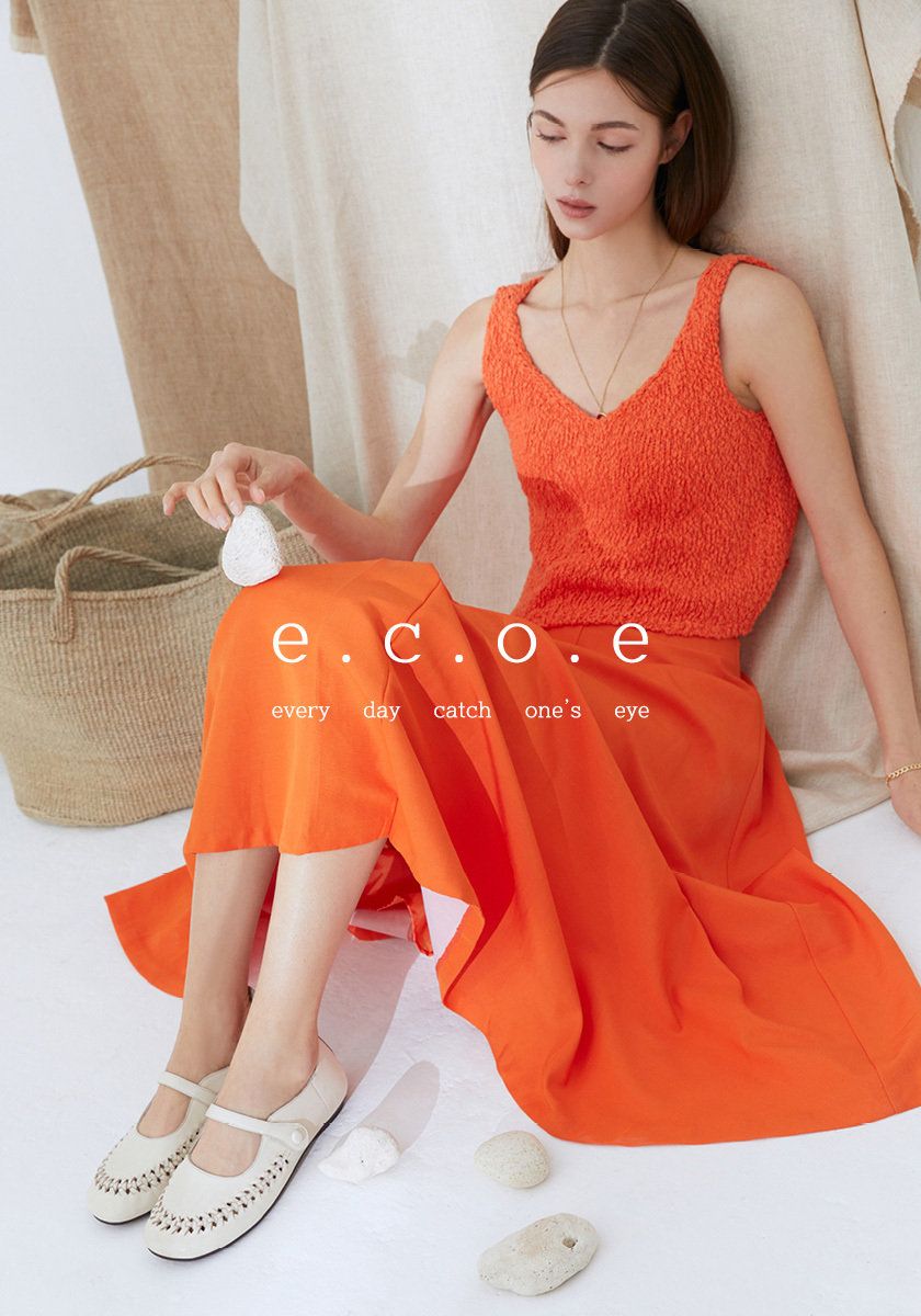 [에코에] 소가죽 위빙 컴포트화