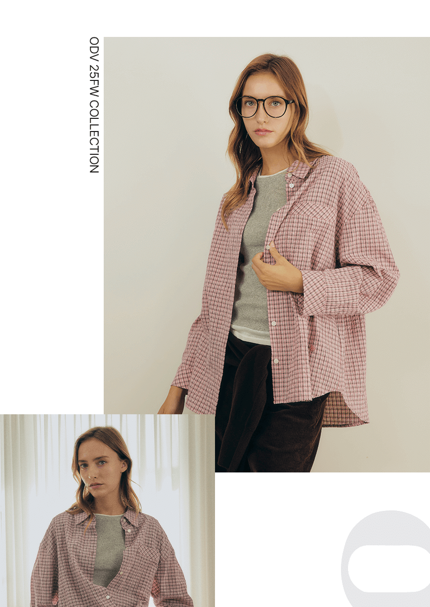 25FW ODV 체크 셔츠 3종