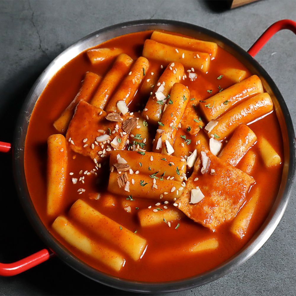 혼자 먹어도 맛있는 떡볶이 혼떡4종 국물/매콤/마늘/기름 떡볶이 | 사자마켓