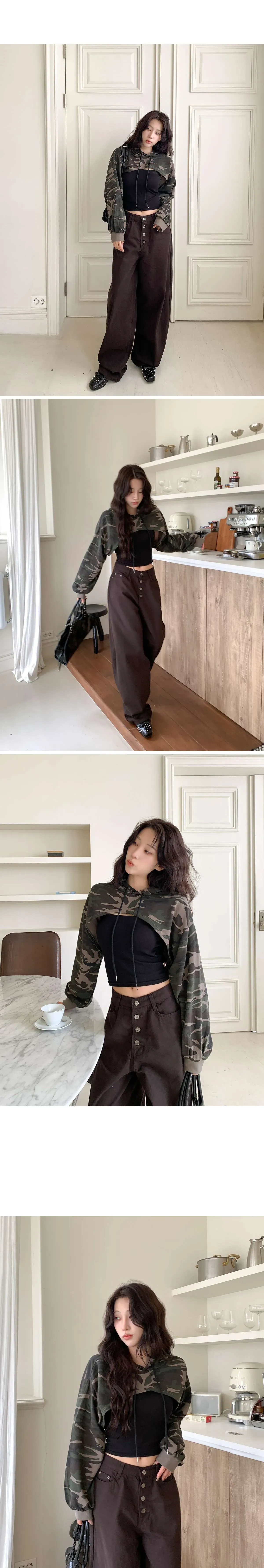 |KHT9C66|여성 후드티 힙무드 볼레로 레이어드 상의