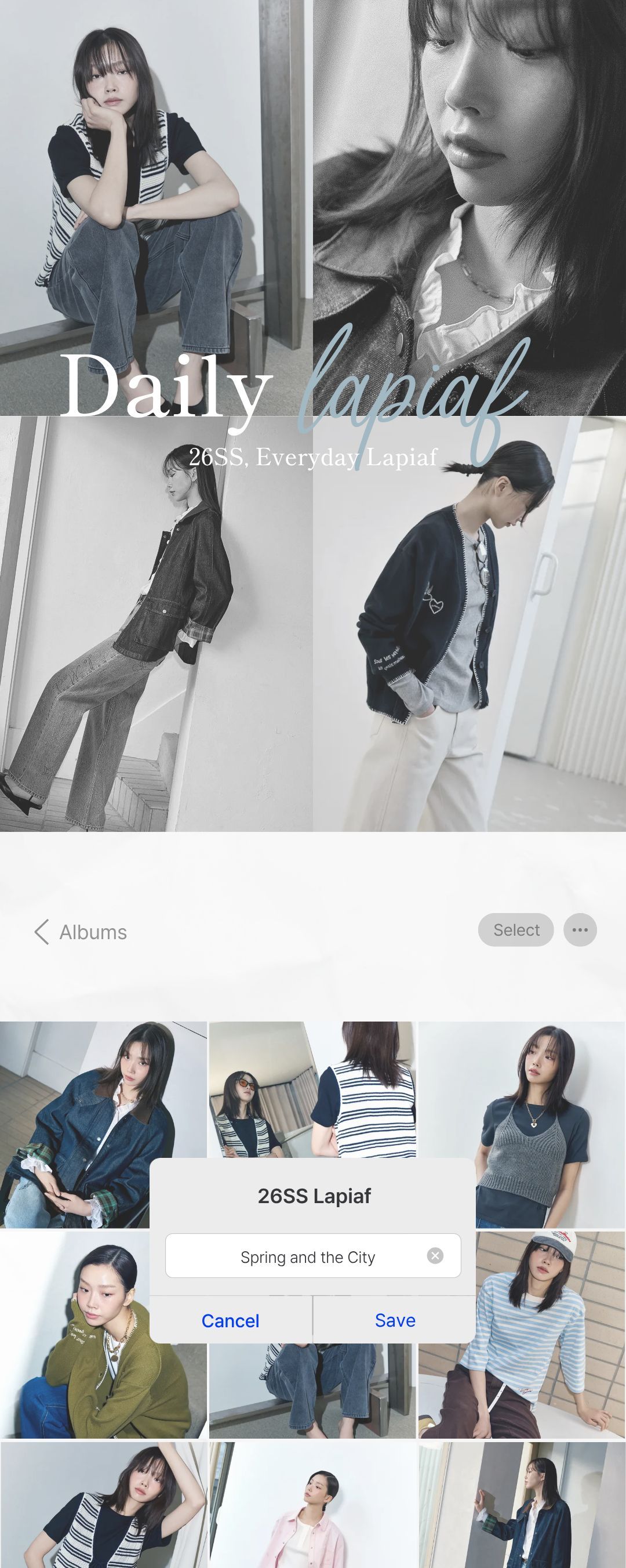 [수량 비상]라삐아프 프릴 코튼 블라우스 1종 [런칭 가격 59,900원]