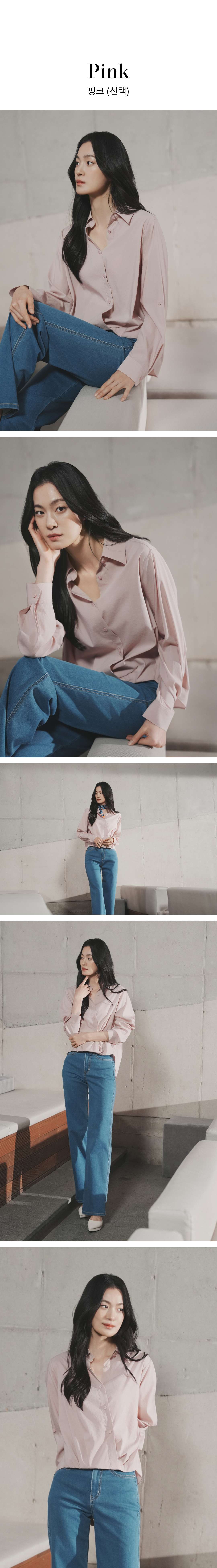 모르간  프론트 턱 셔츠 2종 [런칭 가격 99,900원]