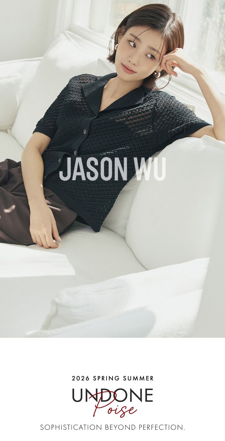 제이슨우 Willa 코튼 크로쉐 가디건 (3 COLORS) [런칭 가격 79,900원]