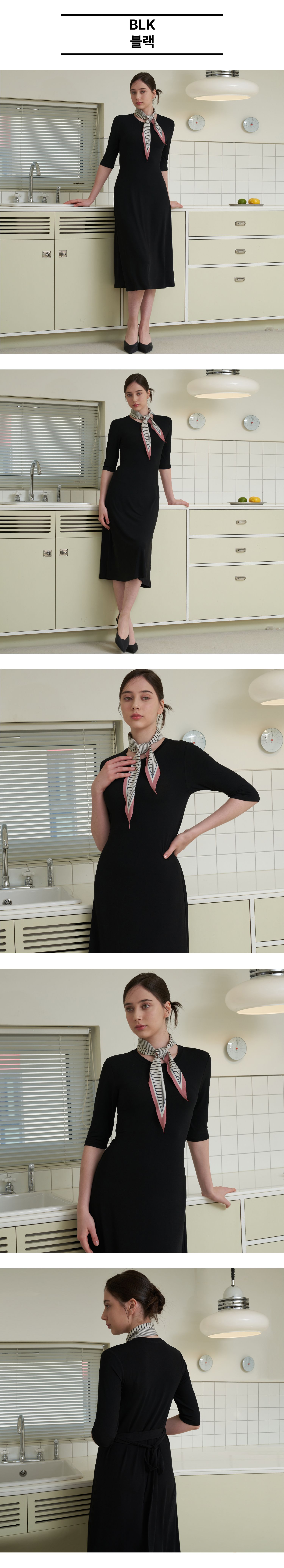 Lipbbam 크레오라 프린티드 올데이 이지 롱 원피스 3종