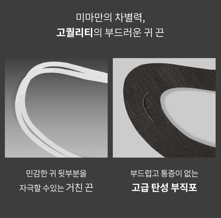 미마 보건용마스크 대형 흰색 30개입(KF94)