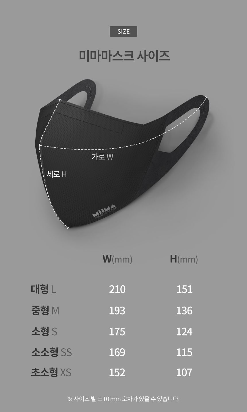 미마 보건용마스크 대형 흰색 30개입(KF94)